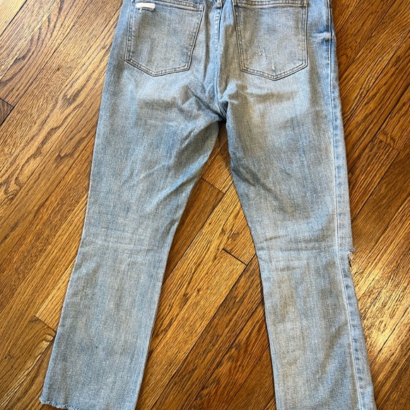 Pistola Blue Straight Leg Distressed Jeans - Picture 2 of 7
